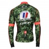 Maillot vélo 2018 Armee De Terre Manches Longues N001